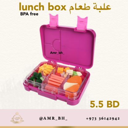 Lunch Box Fochsia (AMR) علبة طعام فوشي - Image 9