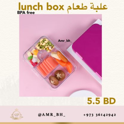 Lunch Box Fochsia (AMR) علبة طعام فوشي - Image 18