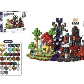 Minecraft Magnetic Blocks (150 pcs) مكعبات مغناطيس ماينكرافت